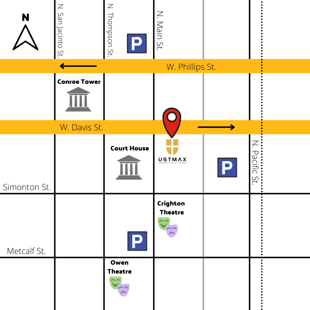 USTMAX Parking Map